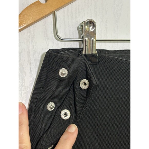 Zara Trafaluc Culottes Pants Womens Medium Black Wide Leg Cropped Pull On Sailor - Picture 5 of 10